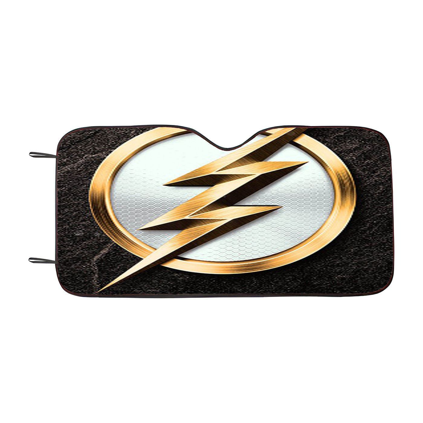 The Flash Gold Logo Car Auto Sun Shade Windshield Cover