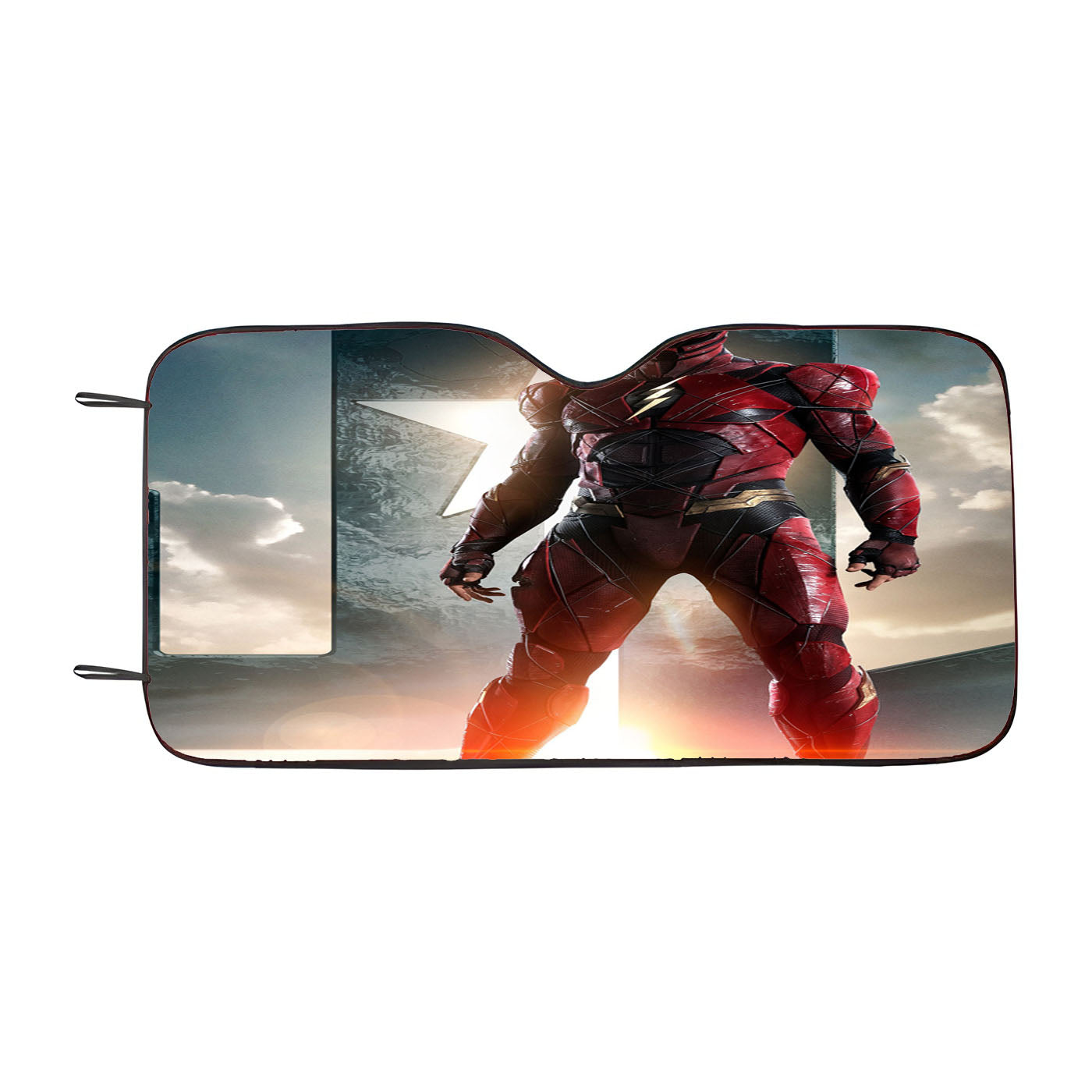 The Flash Justice League Car Auto Sun Shade Windshield Cover