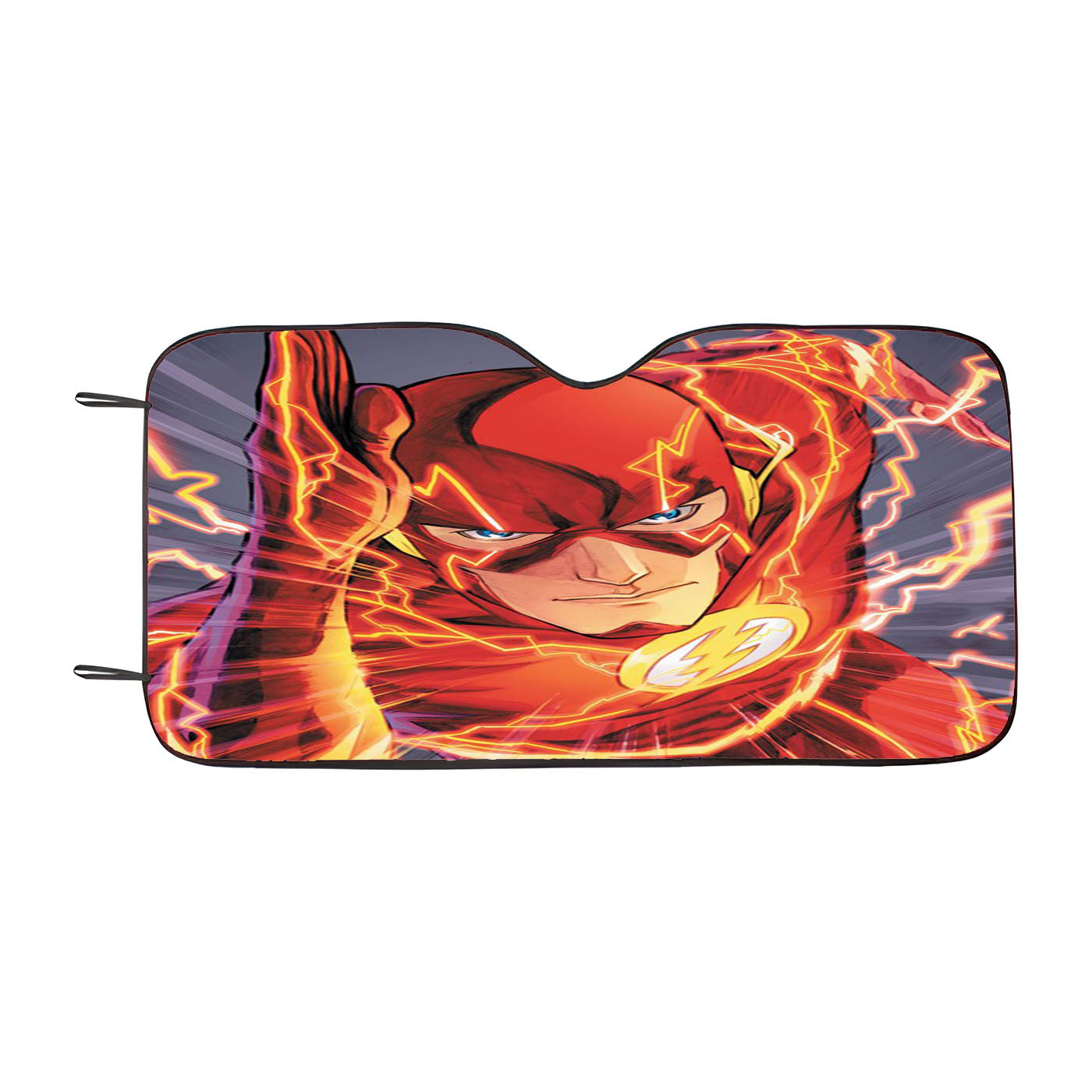 The Flash Running With Power Car Auto Sun Shade Windshield Cover