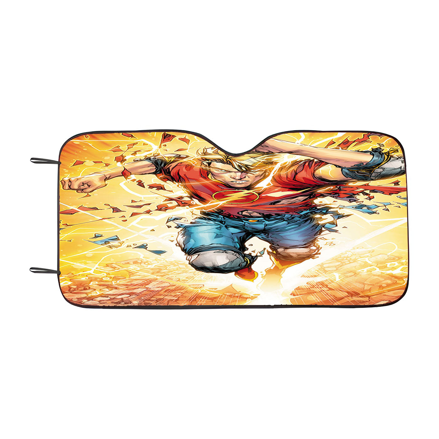 The Flash Super Hero Art Car Auto Sun Shade Windshield Cover