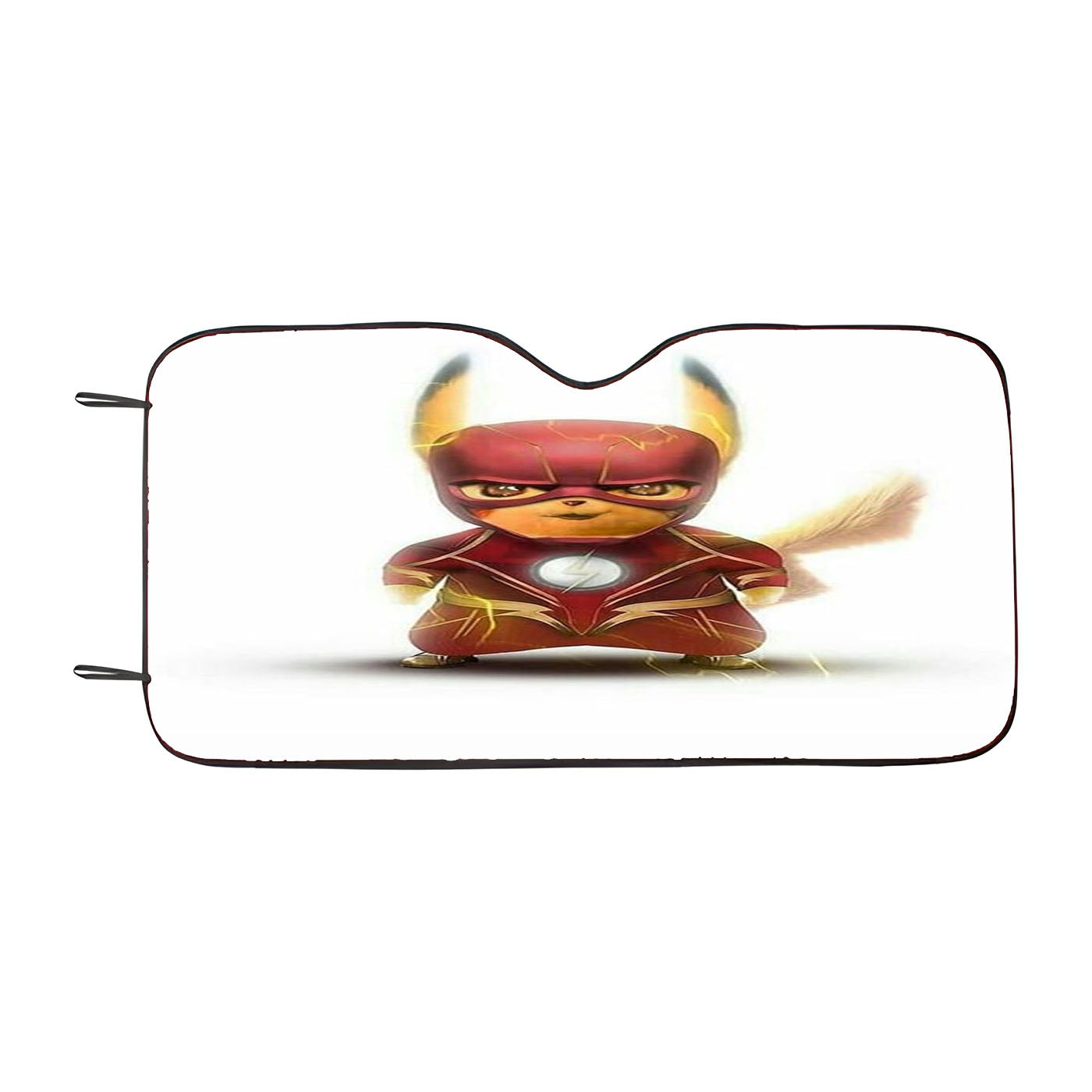 The Pikaflash Pikachu X The Flash Car Auto Sun Shade Windshield Cover
