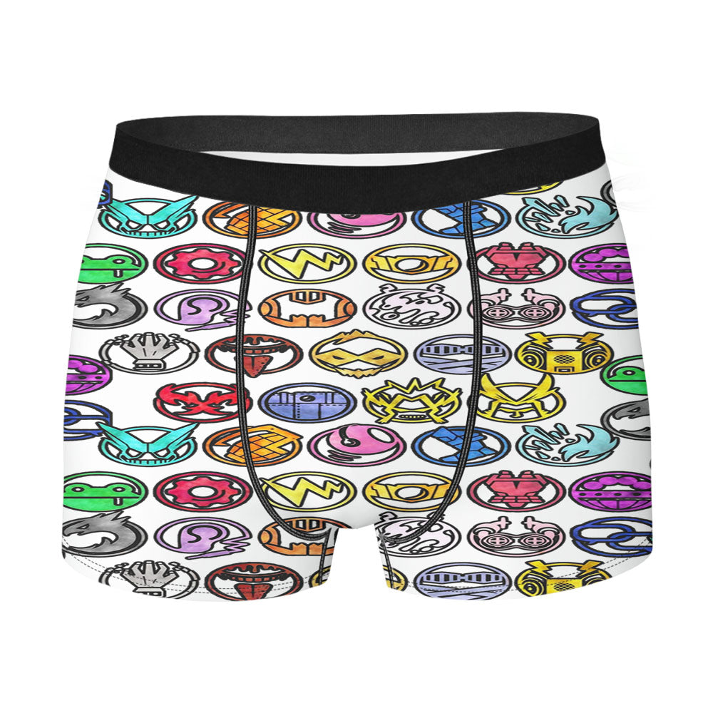 All Boku No Hero Academia Symbol Pattern Men'S Boxer Briefs