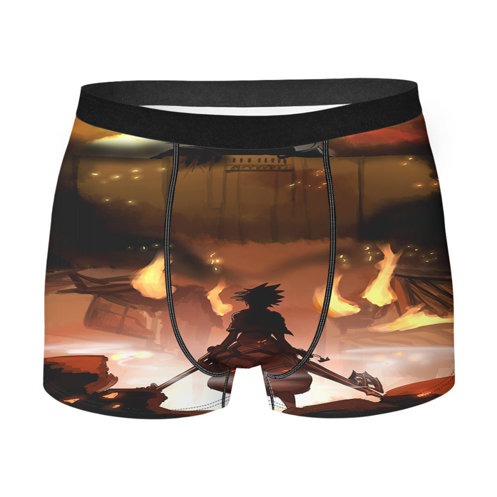 Attack On Titan Kingdom Hearts Men'S Boxer Briefs