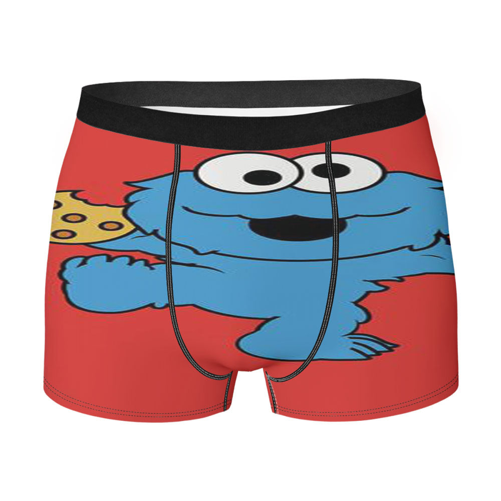 Baby Cookie Monster Men'S Boxer Briefs