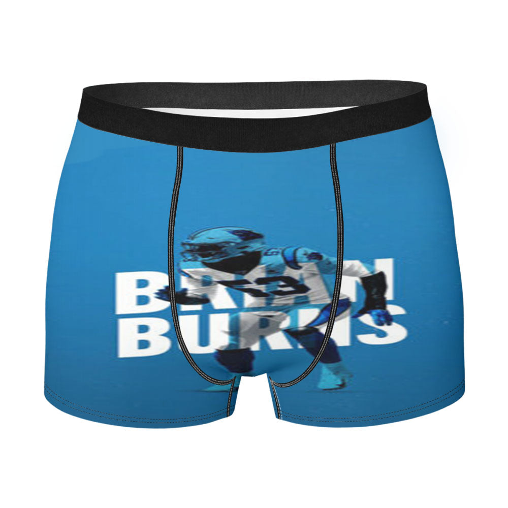 Brian Burns Carolina Panthers Men'S Boxer Briefs