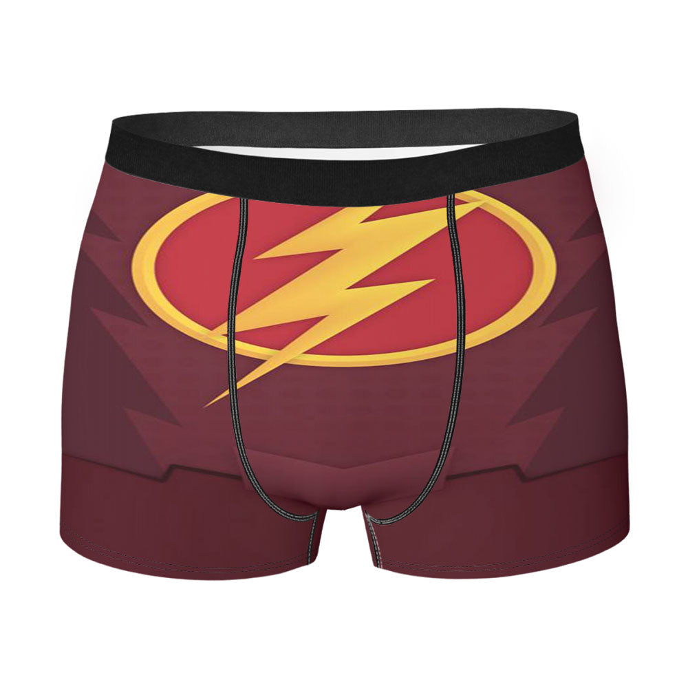 Chest Logo The Flash Men'S Boxer Briefs