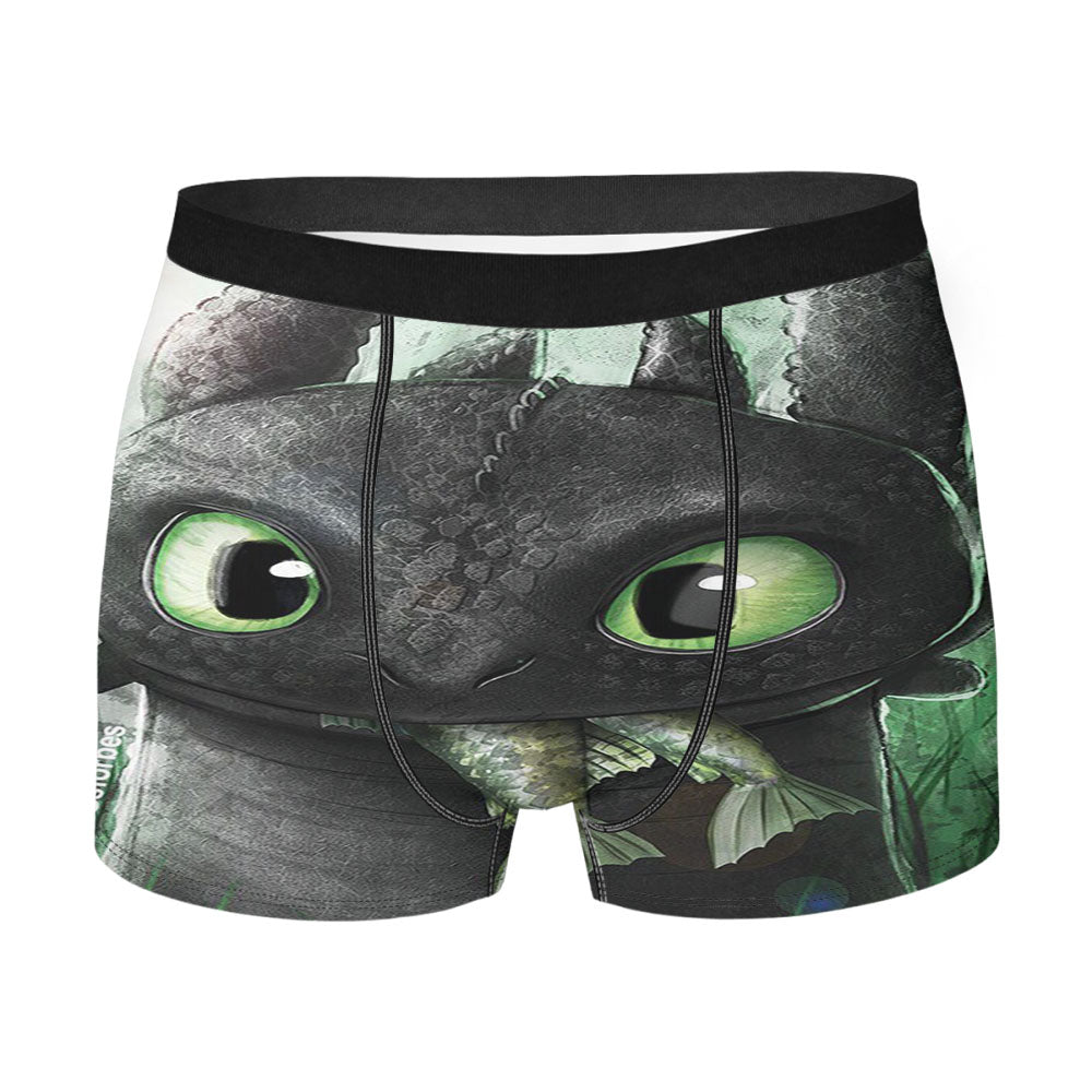 Cute Toothless Men'S Boxer Briefs