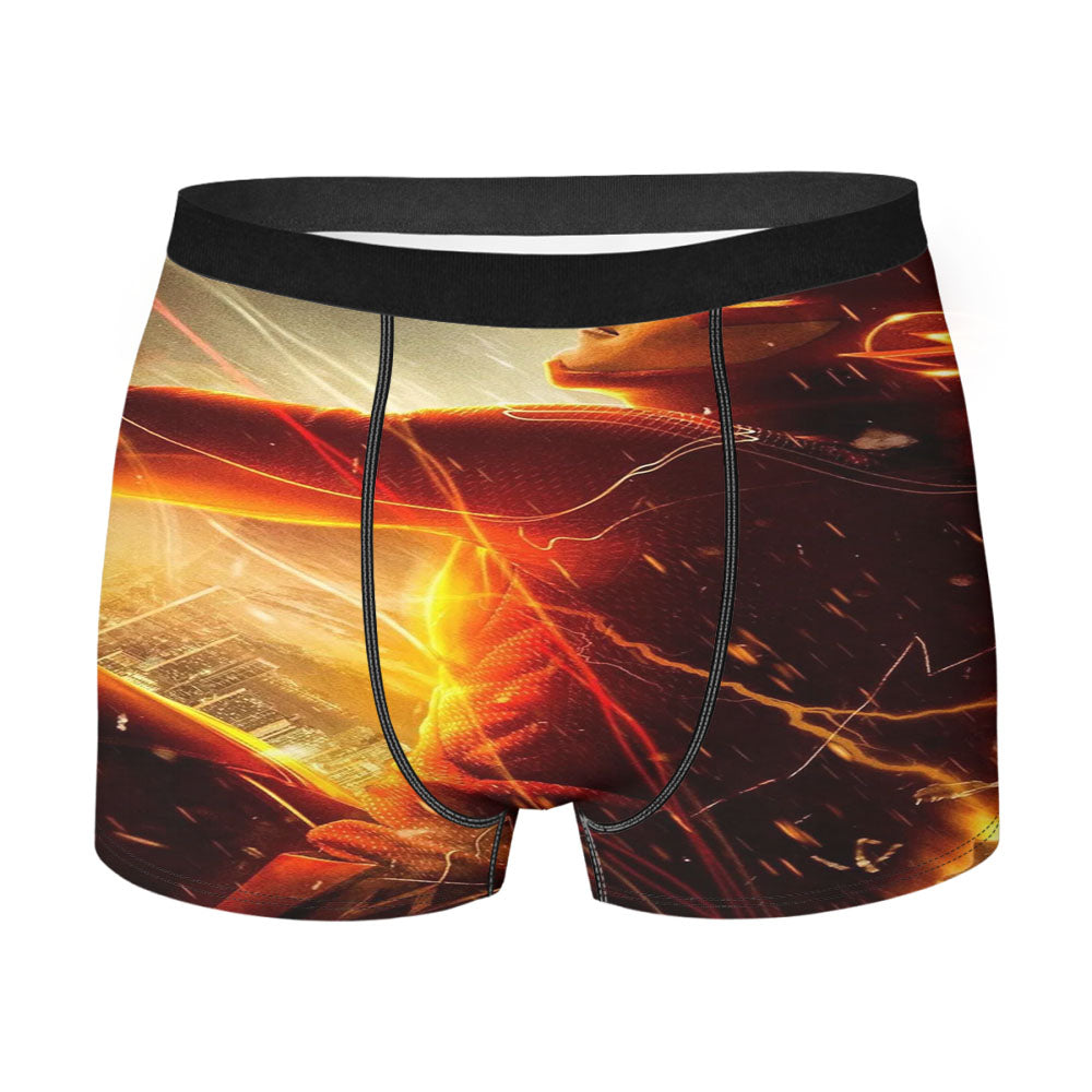 Dc Lightning Run The Flash Men'S Boxer Briefs