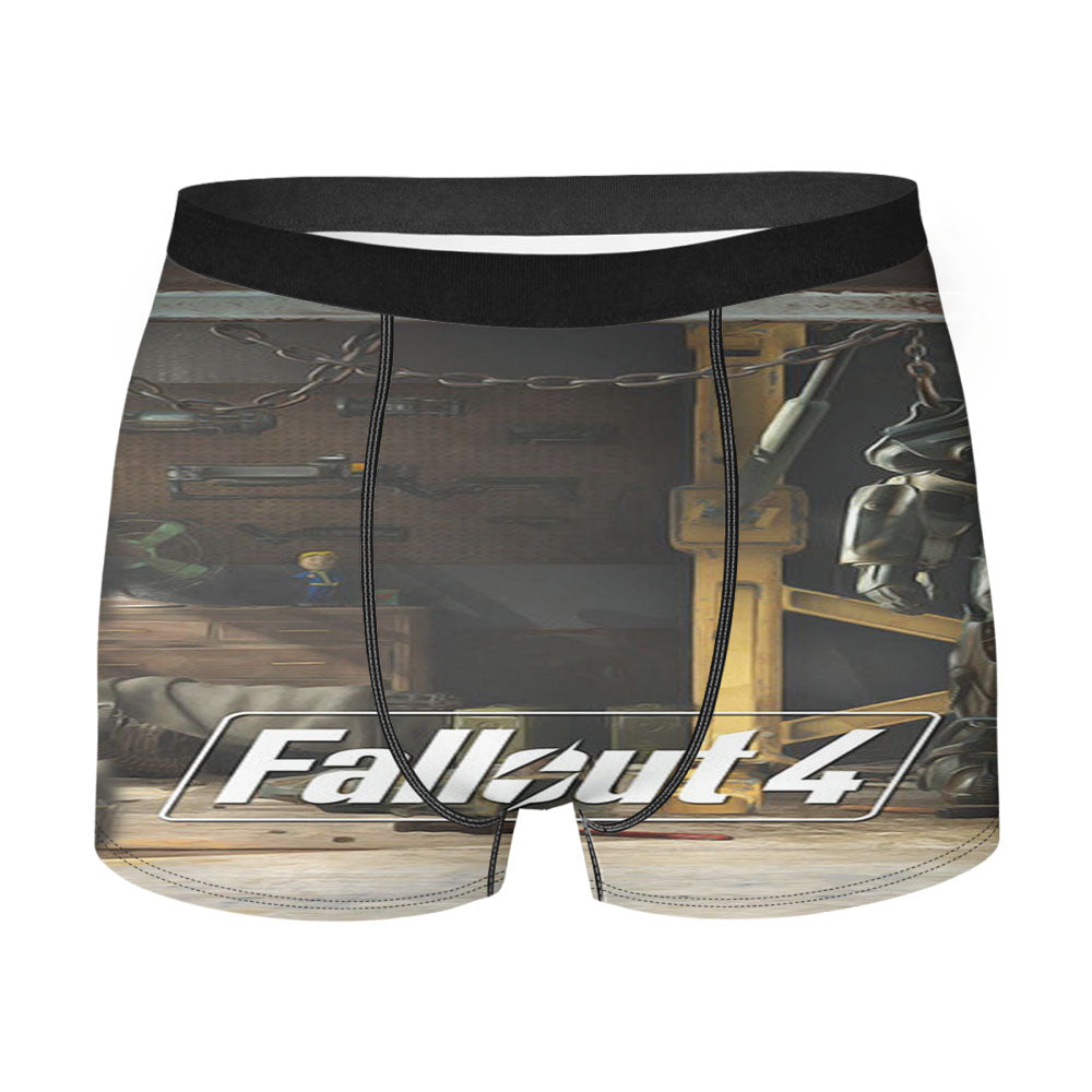 Fallout 4 Massachusetts Men'S Boxer Briefs
