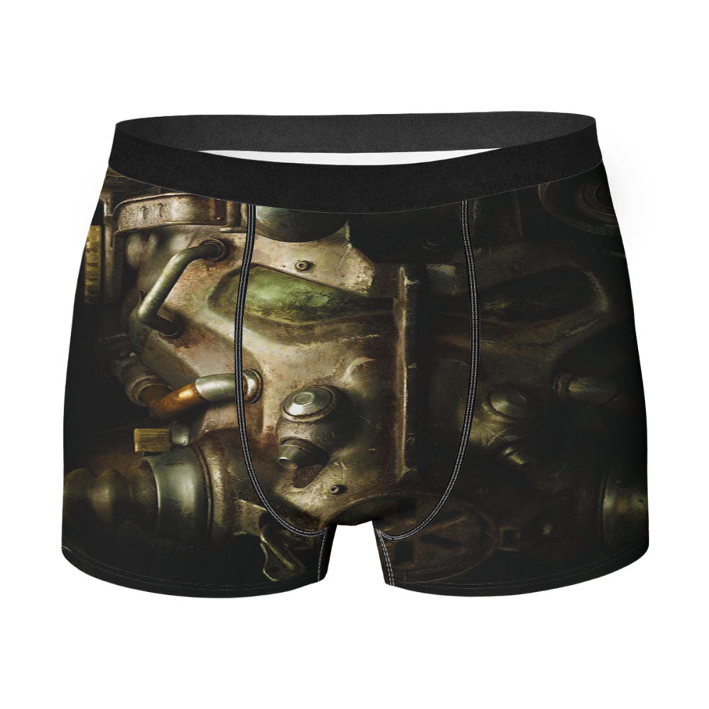 Fallout 4 Silhouette Men'S Boxer Briefs