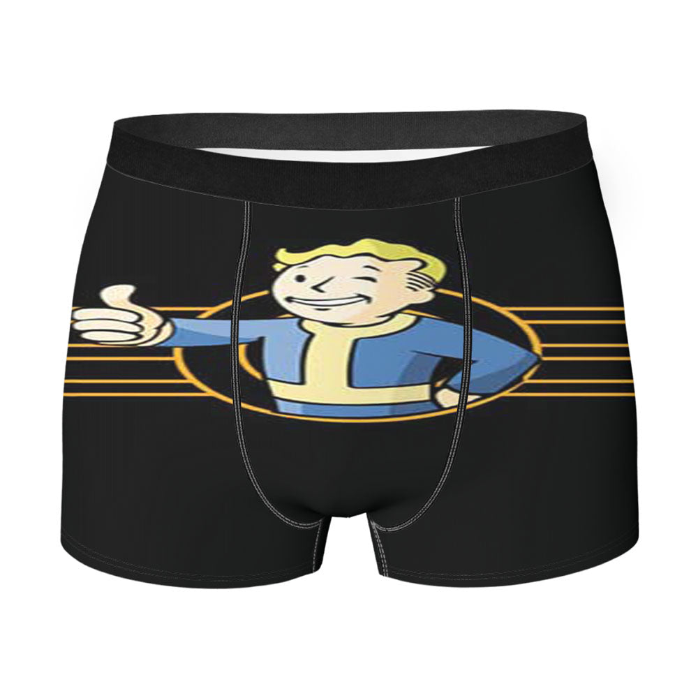 Fallout Vault Boy Collage Men'S Boxer Briefs