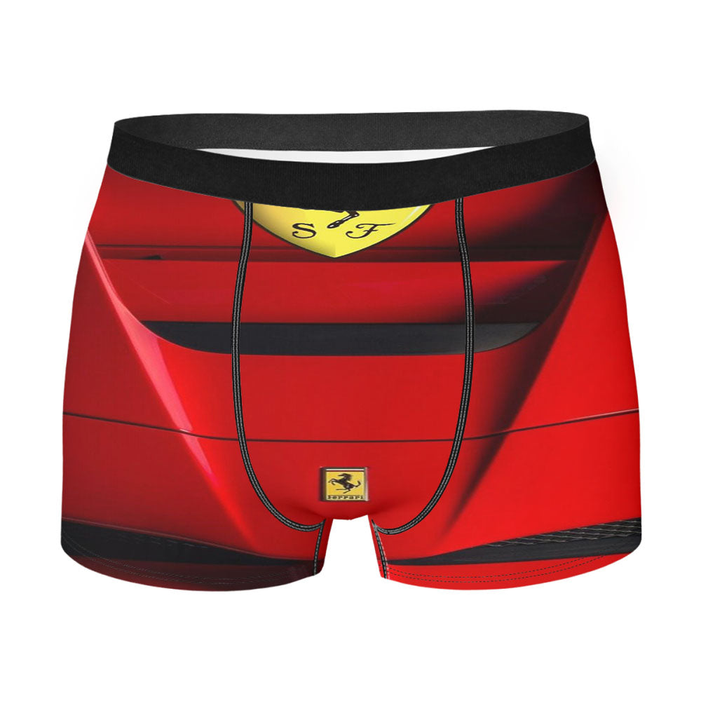 Ferrari Luxury Sport Car Men'S Boxer Briefs