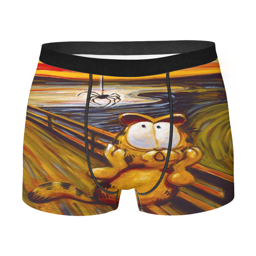 Garfield Paws Track Smile Men'S Boxer Briefs