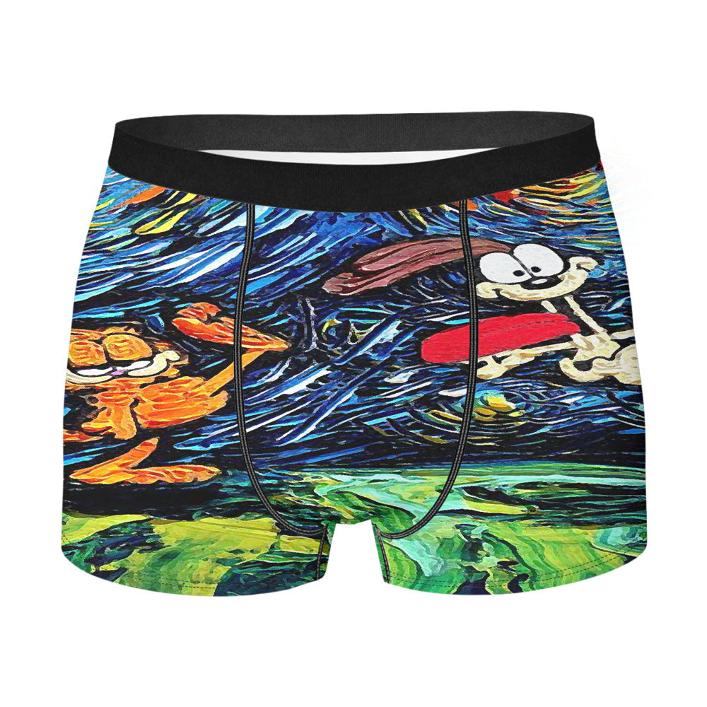 Garfield Stay Cool Men'S Boxer Briefs