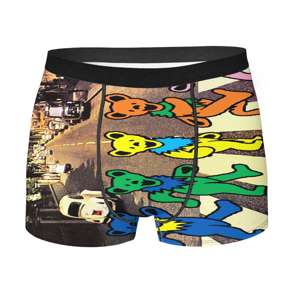 Grateful Dead Black Roses Men'S Boxer Briefs