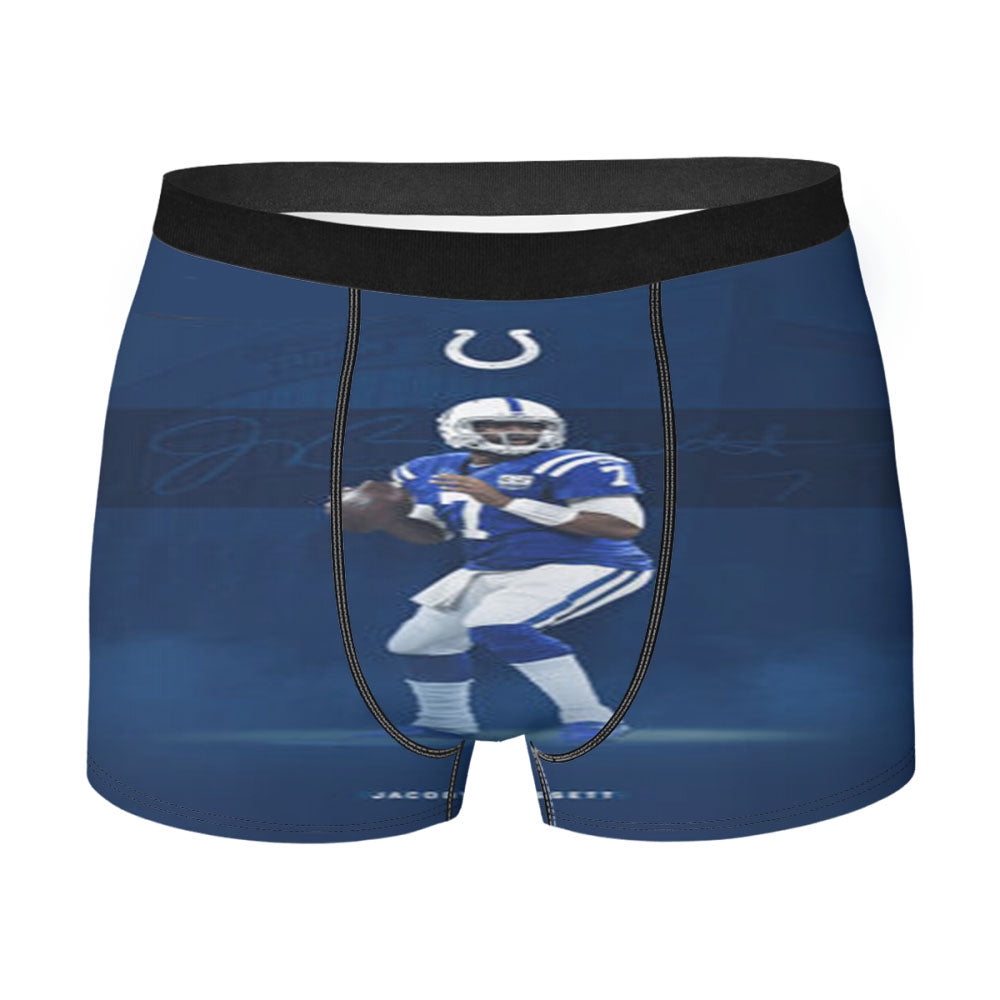 Jacoby Brissett Indianapolis Colts Men'S Boxer Briefs