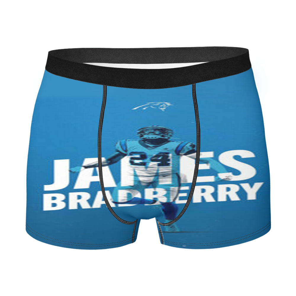 James Bradberry Carolina Panthers Men'S Boxer Briefs