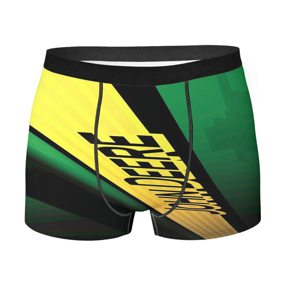 John Deere Green Yellow Men'S Boxer Briefs