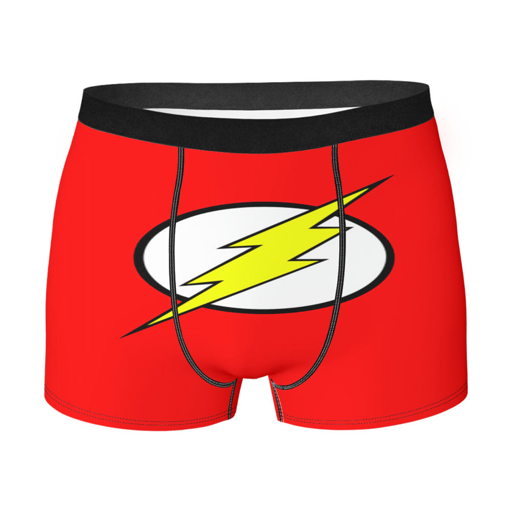 Justice League The Flash Logo Men'S Boxer Briefs