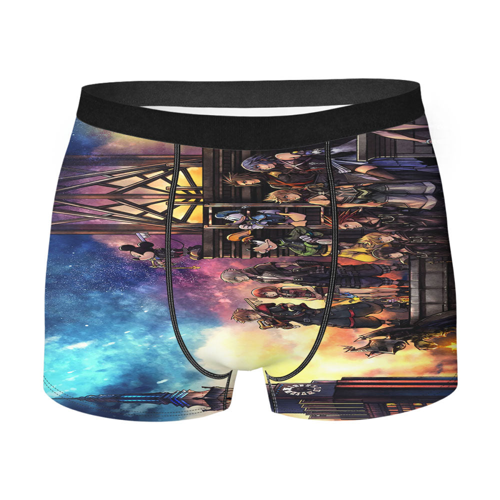 Kingdom Hearts 3 The Caribbean World Men'S Boxer Briefs