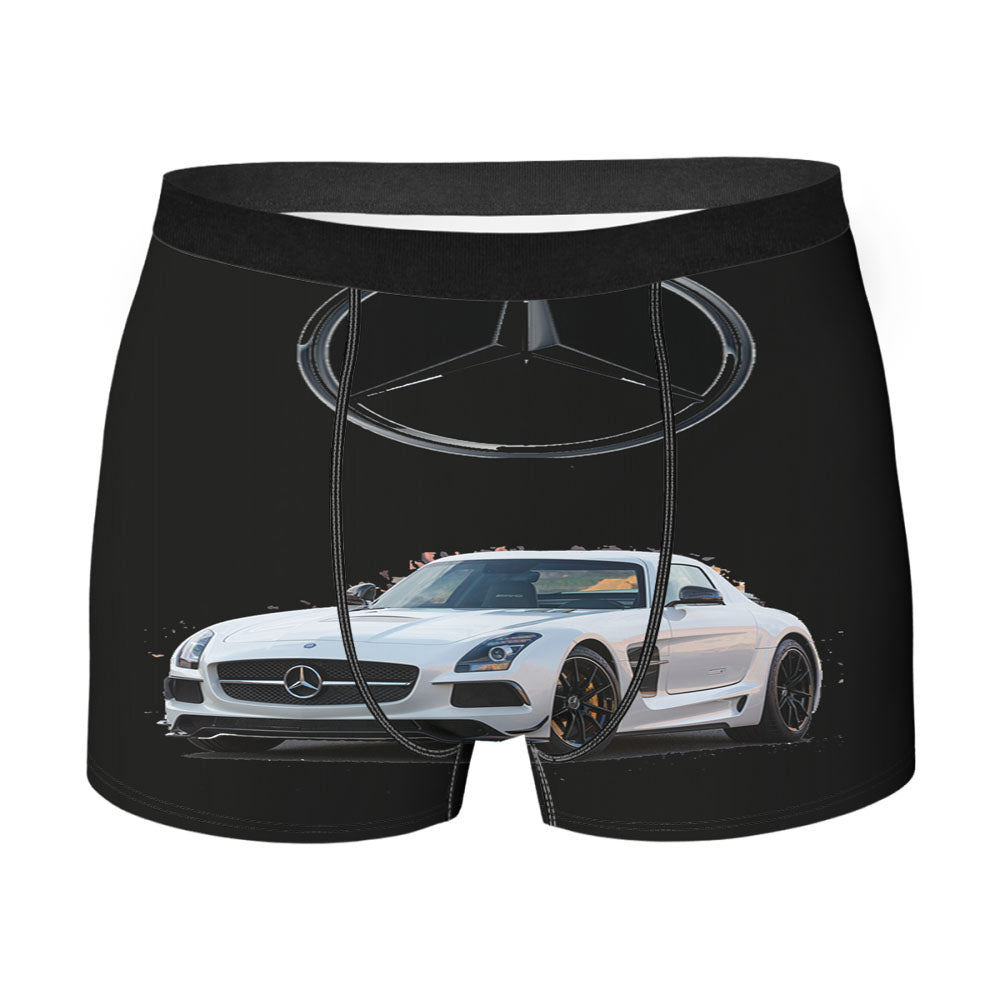 Mercedes Benz Stripes Men'S Boxer Briefs