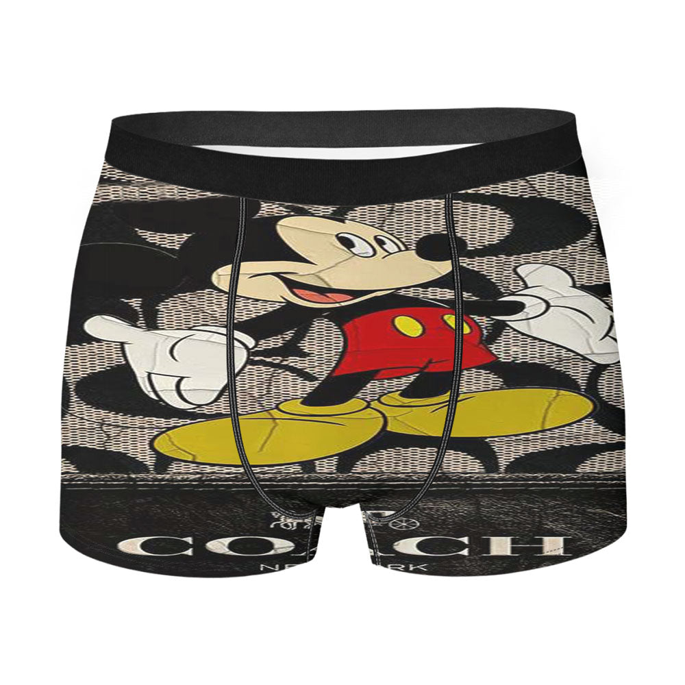 Mickey Mouse Coach New York Men'S Boxer Briefs