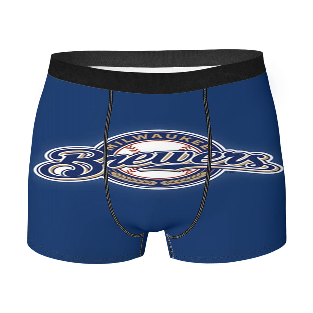 Milwaukee Brewers Logo 2 Men'S Boxer Briefs