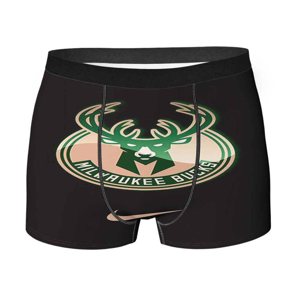 Milwaukee Bucks Logo Men'S Boxer Briefs