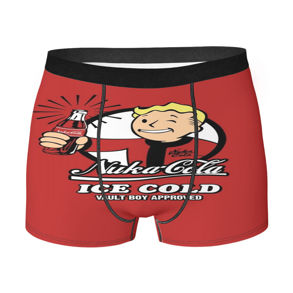 Nuka Cola Ice Cold Vault Boy Approved Fallout Men'S Boxer Briefs