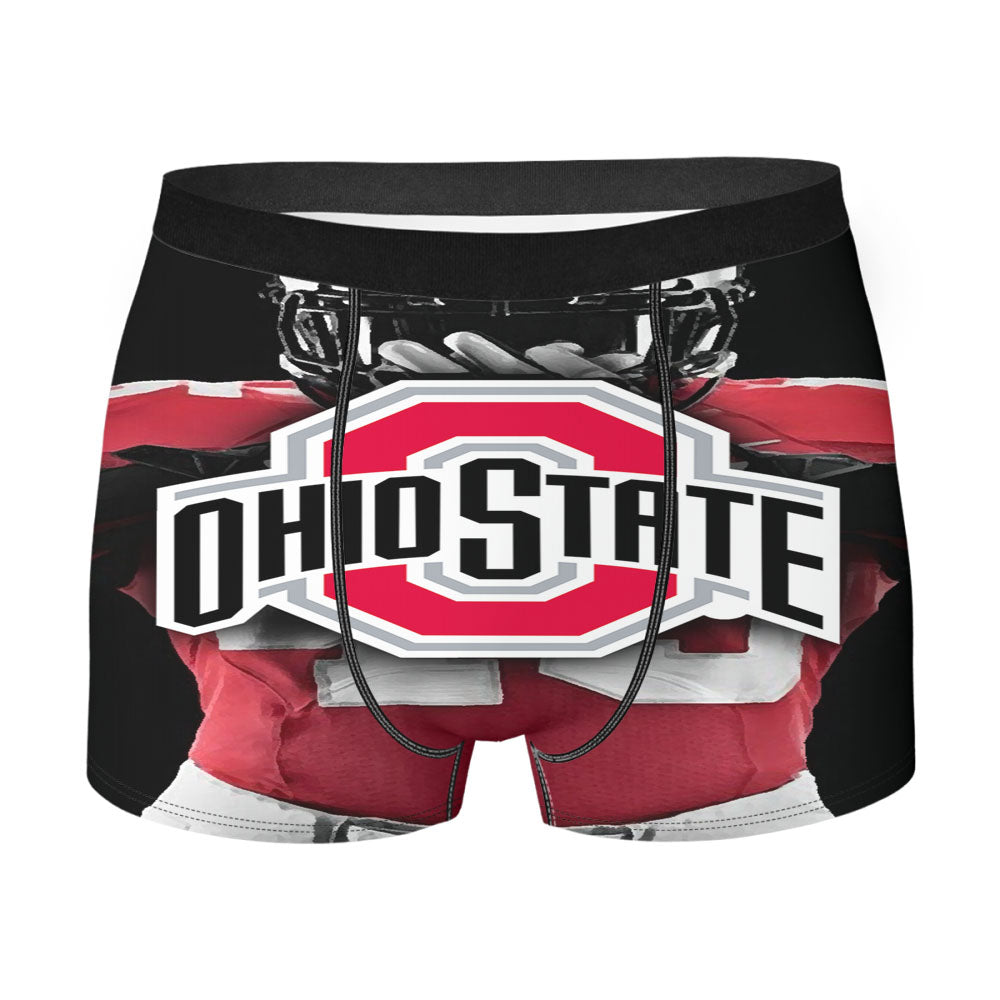 Ohio State Nfl Player Men'S Boxer Briefs