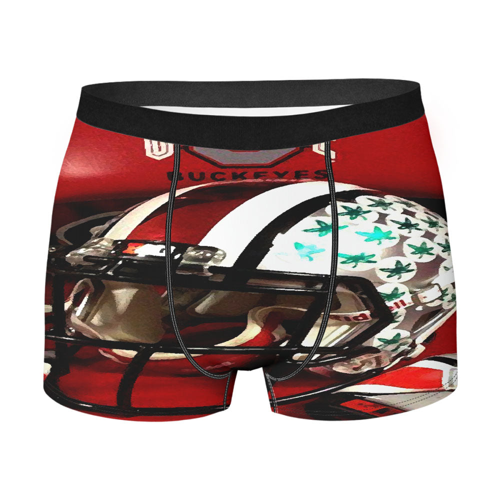 Ohio State Watch Buckeyes Fossil Mens Men'S Boxer Briefs