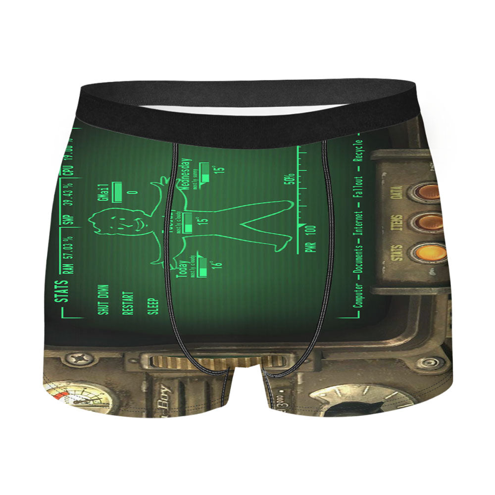 Pipboy 3000 Fallout Game Men'S Boxer Briefs