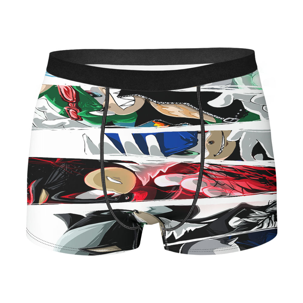 Sonic The Hedgehog Colors Men'S Boxer Briefs