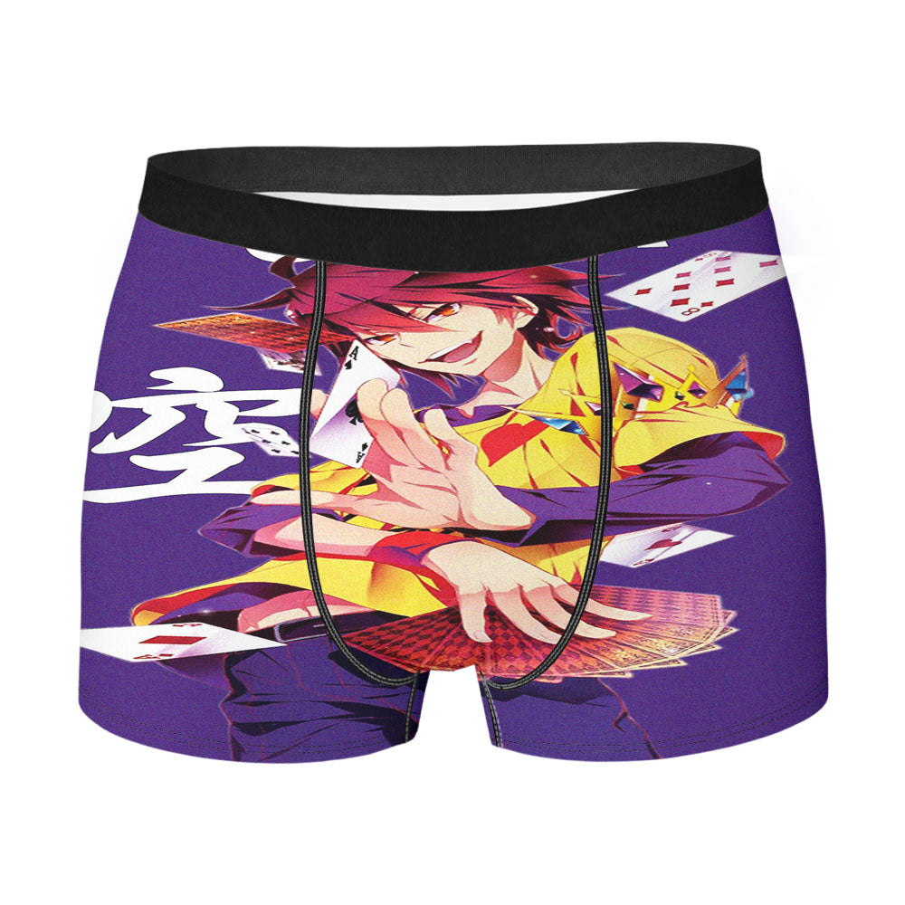 Sora Kingdom Hearts Fan Art Wallpapers Men'S Boxer Briefs
