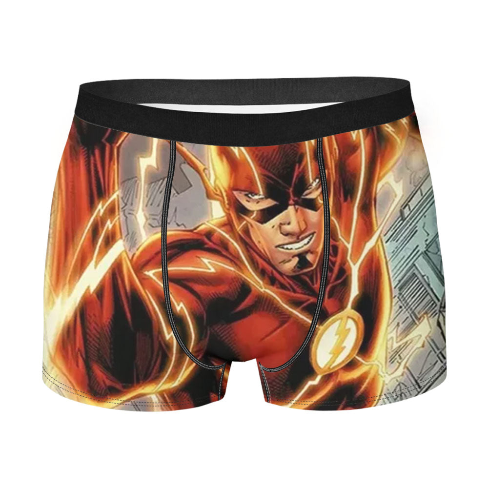 The Flash Artwork Poster Men'S Boxer Briefs