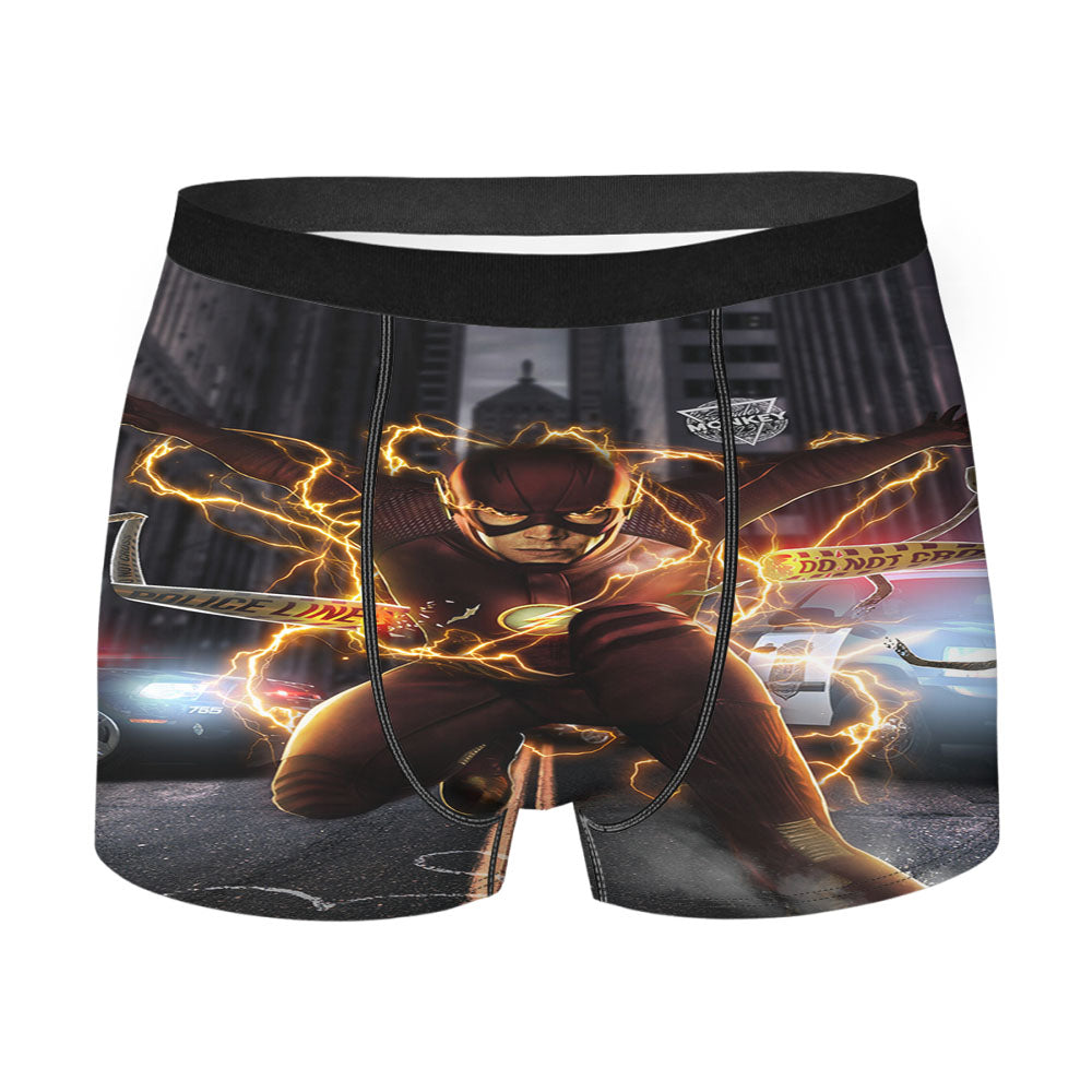 The Flash Dc Superhero Men'S Boxer Briefs