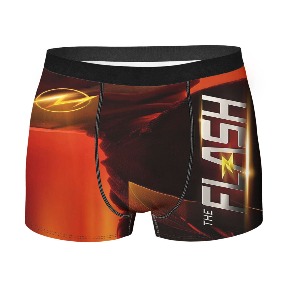 The Flash Red Body Custome Suit Men'S Boxer Briefs