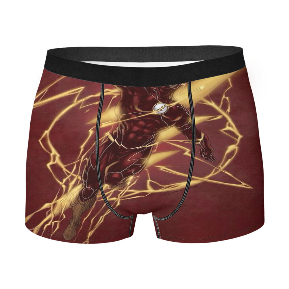 The Flash Running With Power Men'S Boxer Briefs