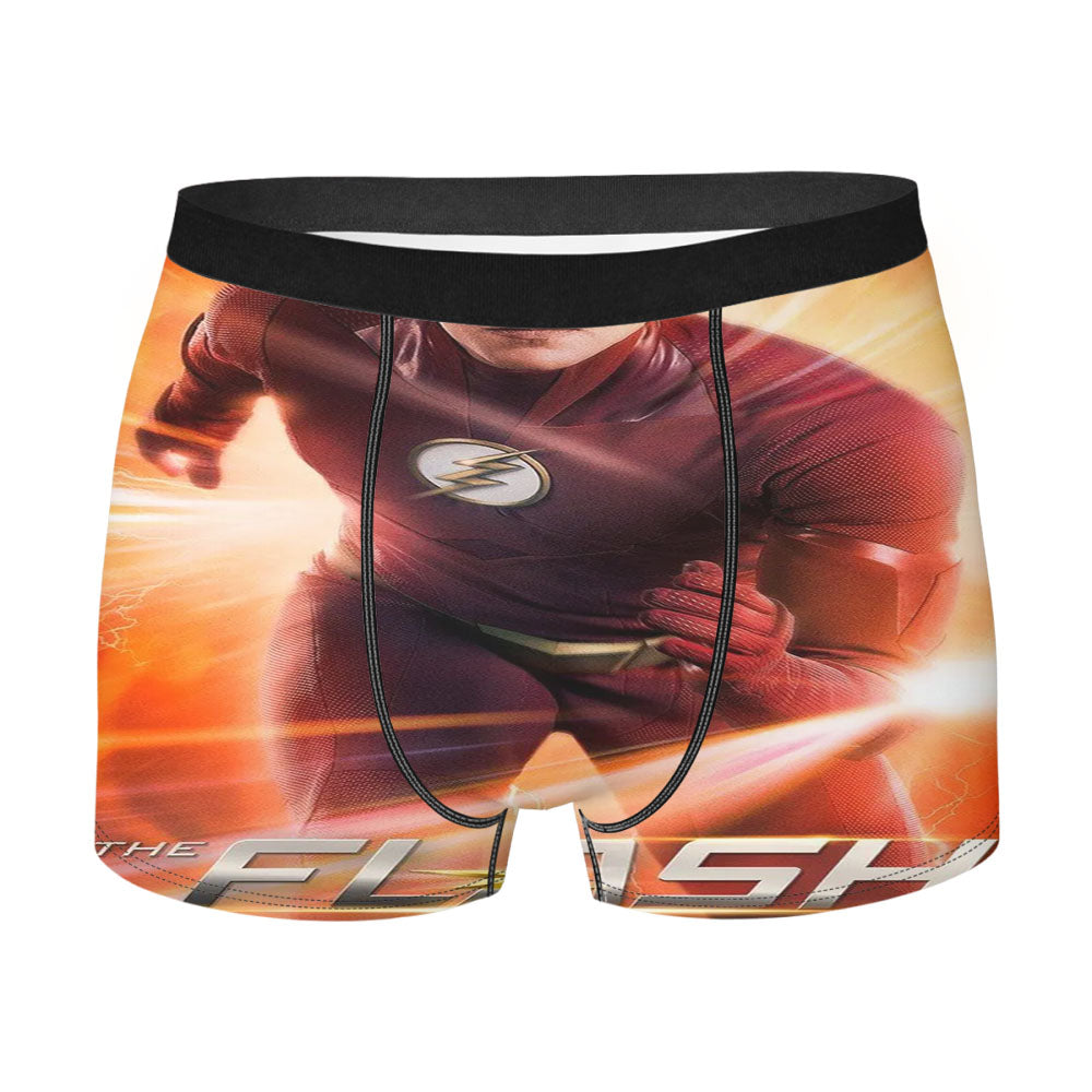 The Flash Silhouette Logo Men'S Boxer Briefs