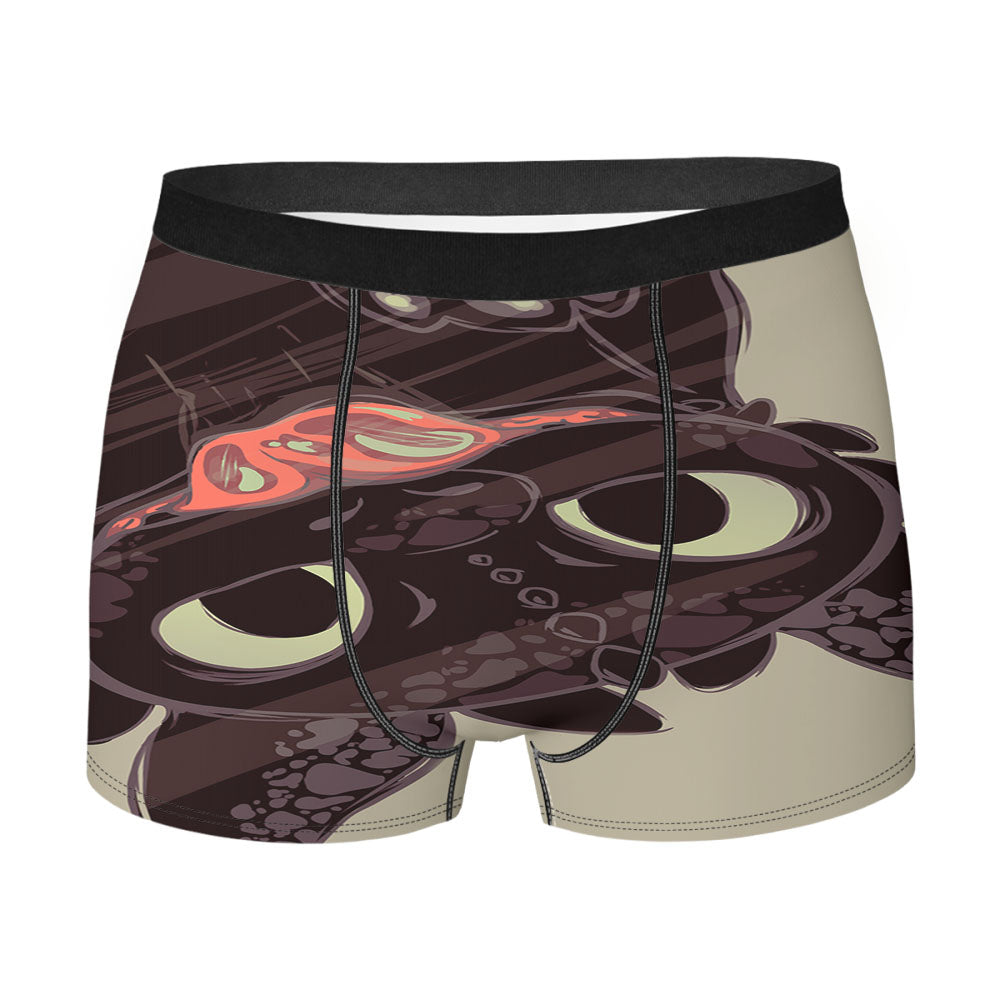 Toothless Night Fury And Light Fury Lovely Men'S Boxer Briefs