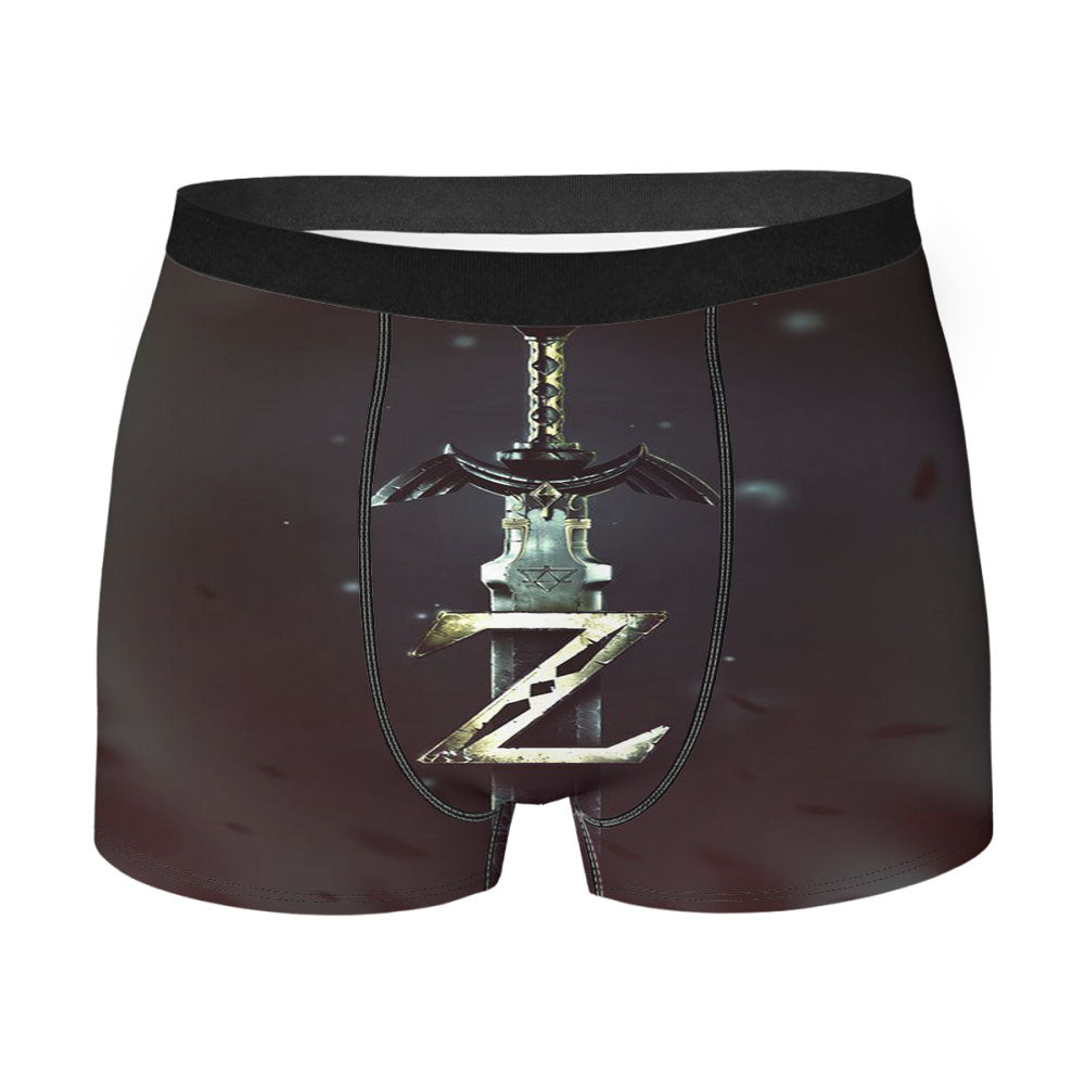 Zelda Minecraft Men'S Boxer Briefs