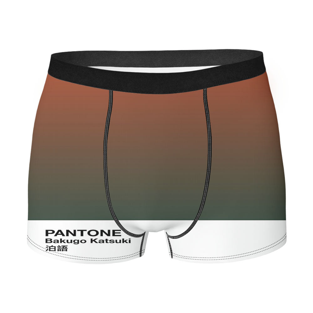 Bakugo My Hero Academia Pantone Men's Boxer Briefs