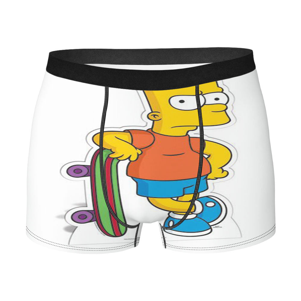 Bart Simpson Acdc Men's Boxer Briefs