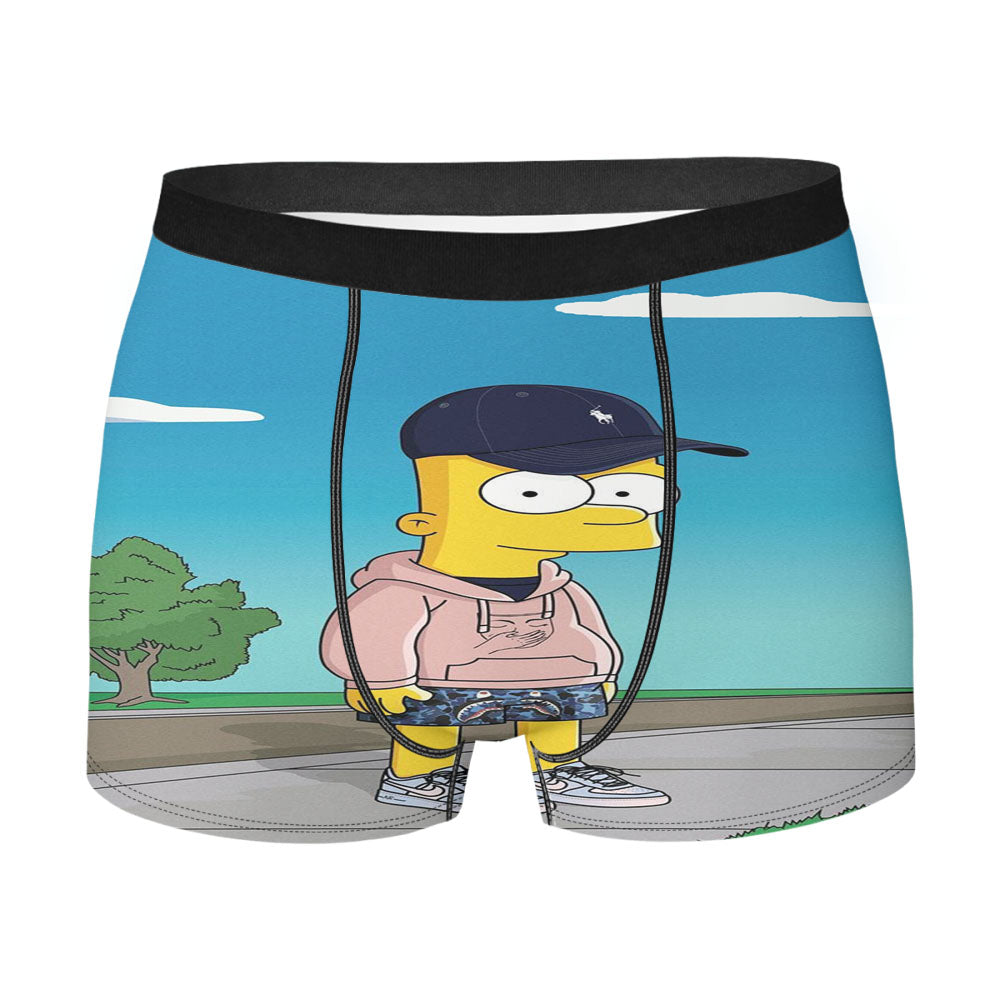 Bart Simpson Dab Men's Boxer Briefs