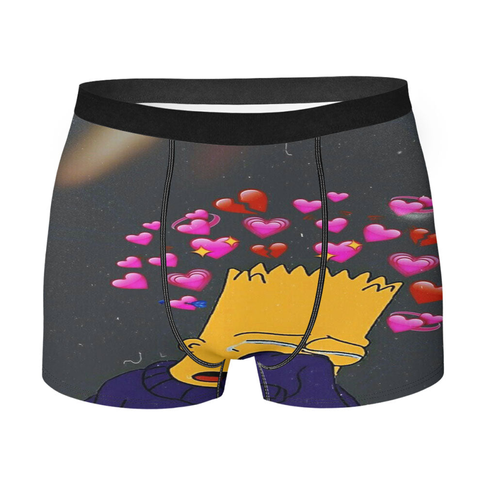 Bart Simpson Simpsons Men's Boxer Briefs