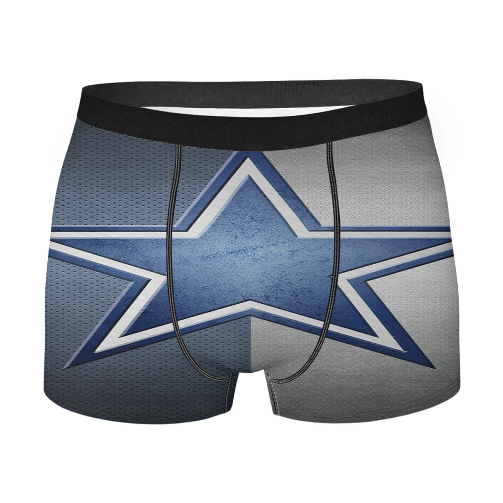 Utah States Map Two Tone Wood Texture Men'S Boxer Briefs
