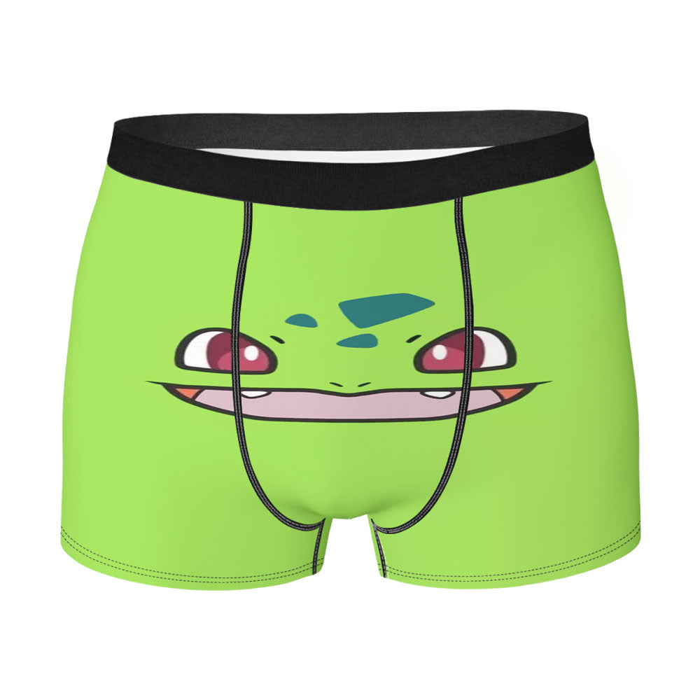 Bulbasaur Pokemon Grass Men's Boxer Briefs