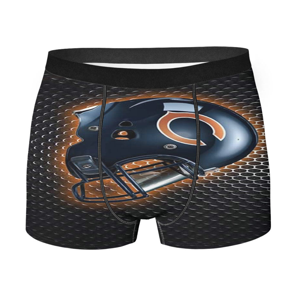 Chicago Bears Helmet Men's Boxer Briefs