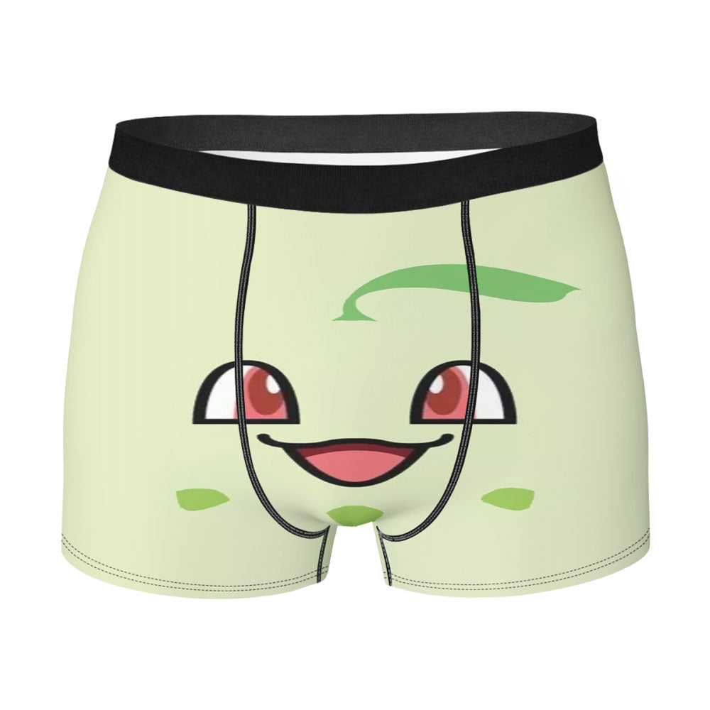 Chikorita Pokemon Men's Boxer Briefs