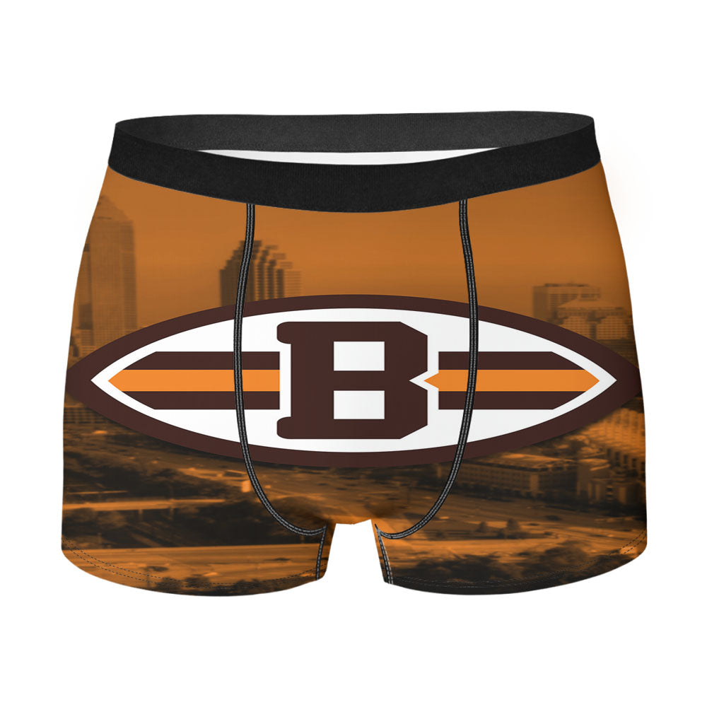 Cleveland Browns Jersey Men's Boxer Briefs